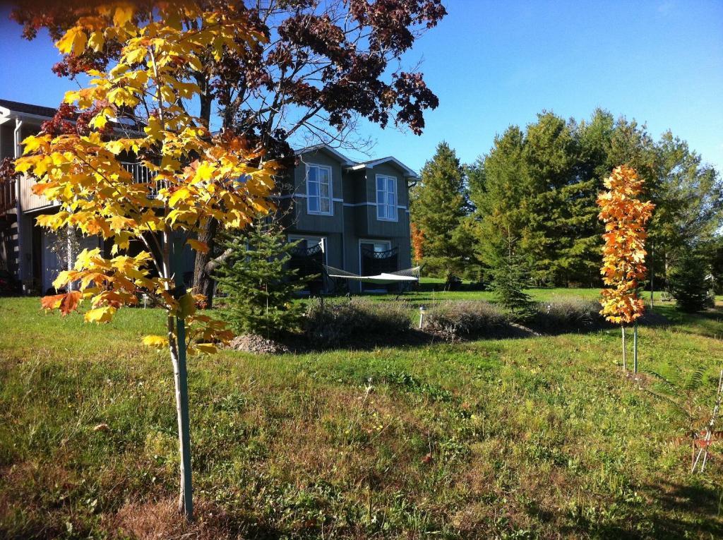 Auberge Aux Deux Pères Magog Exterior foto